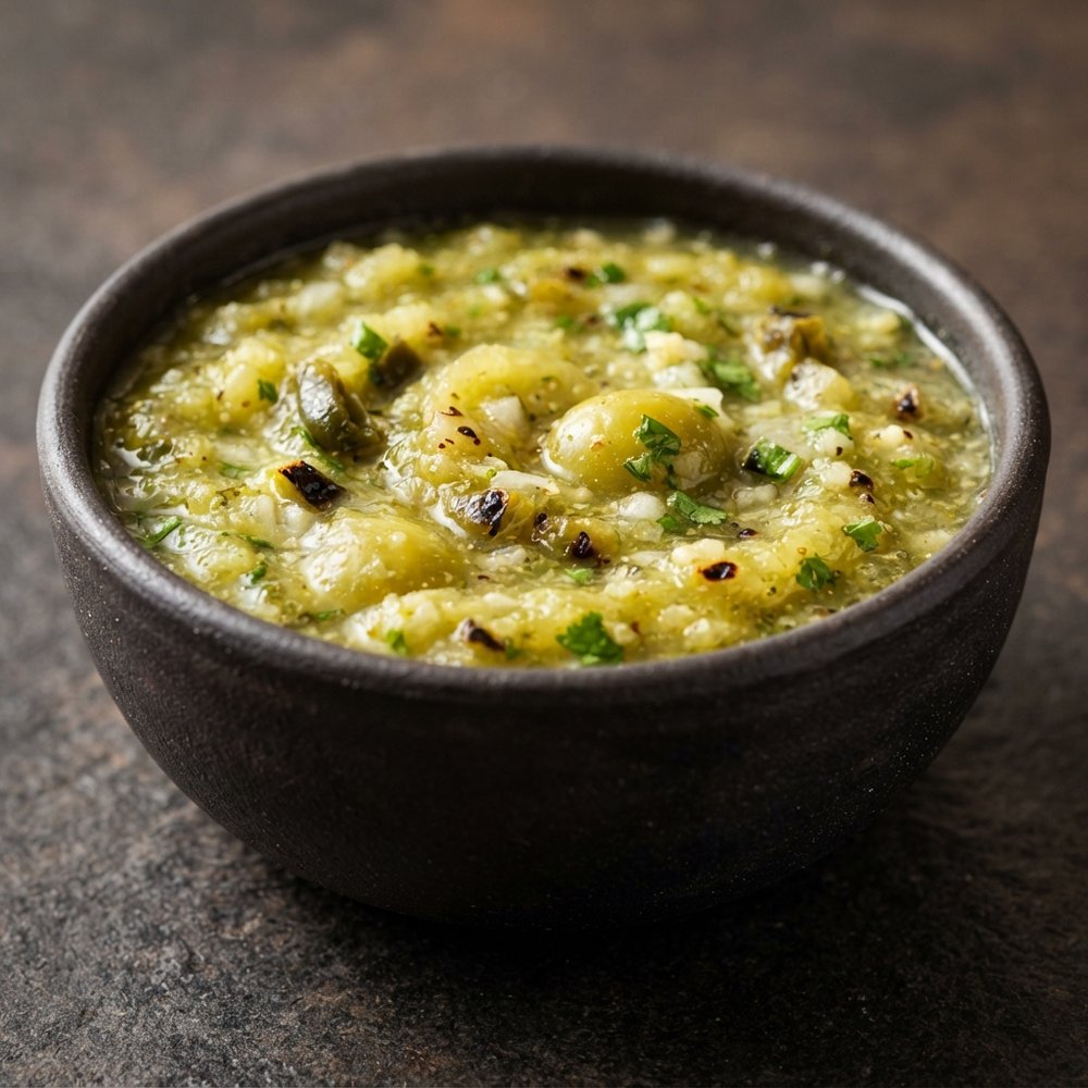 Charred Salsa Verde with Heat