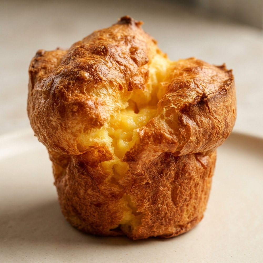 Crisp, Buttery Popovers with Tender Centers