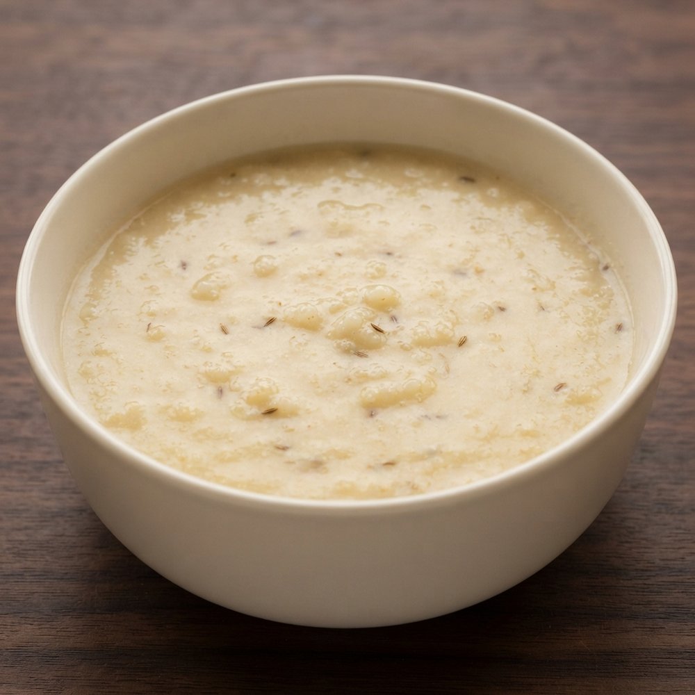 Moroccan Semolina Milk Soup with Anise and Honey