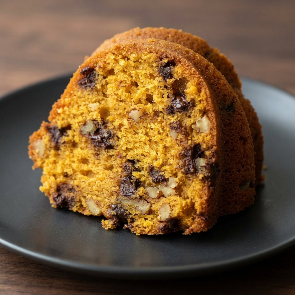 Pumpkin-Banana Spice Bundt Cake