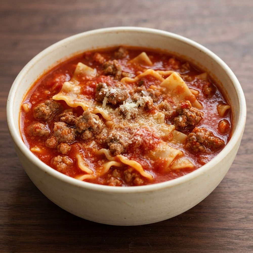 Pressure Cooker Lasagna-Style Soup