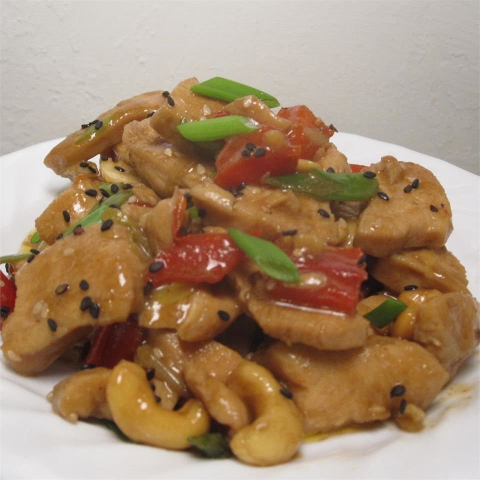 Cashew Ginger Chicken Stir-Fry