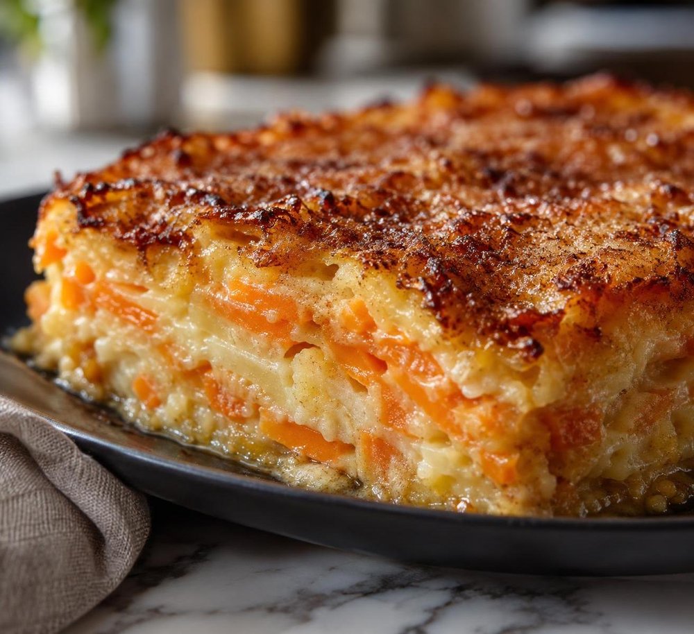 Finnish Rutabaga and Carrot Bake