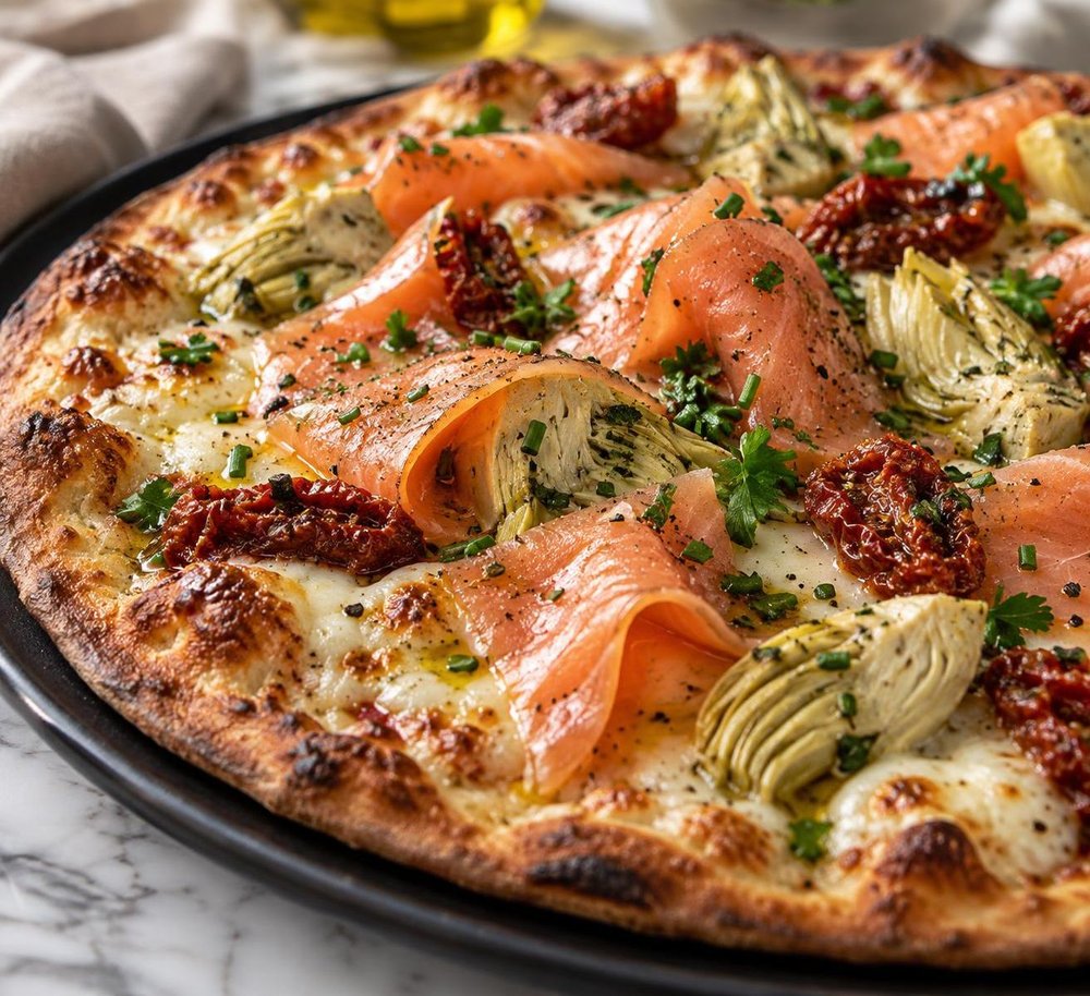 Smoked Salmon Pizza
