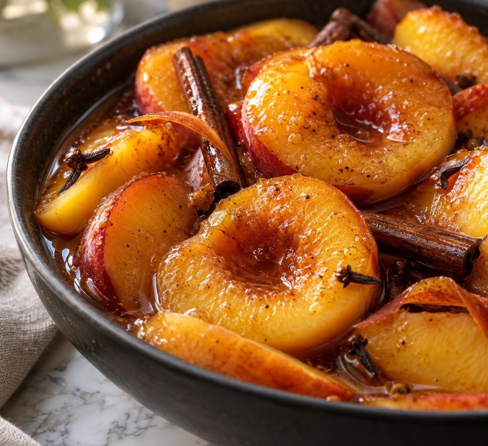 Georgia-Style Spiced Peaches