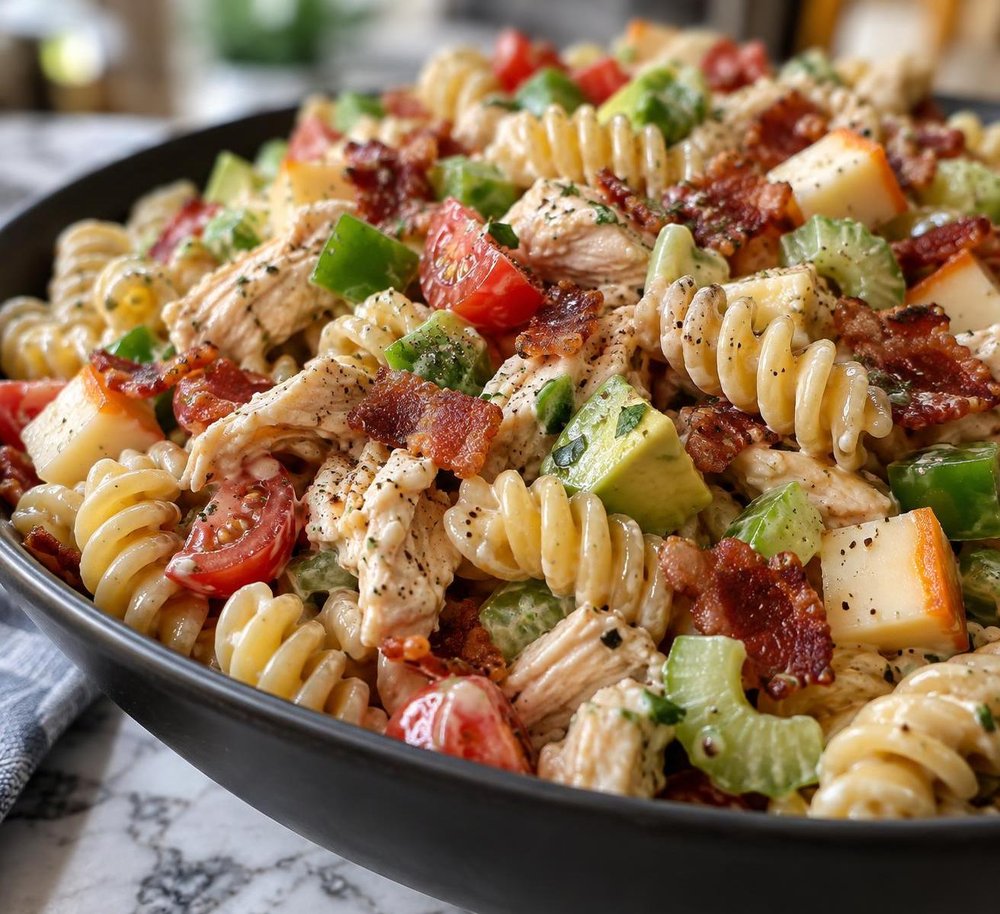 Club Chicken Pasta Salad
