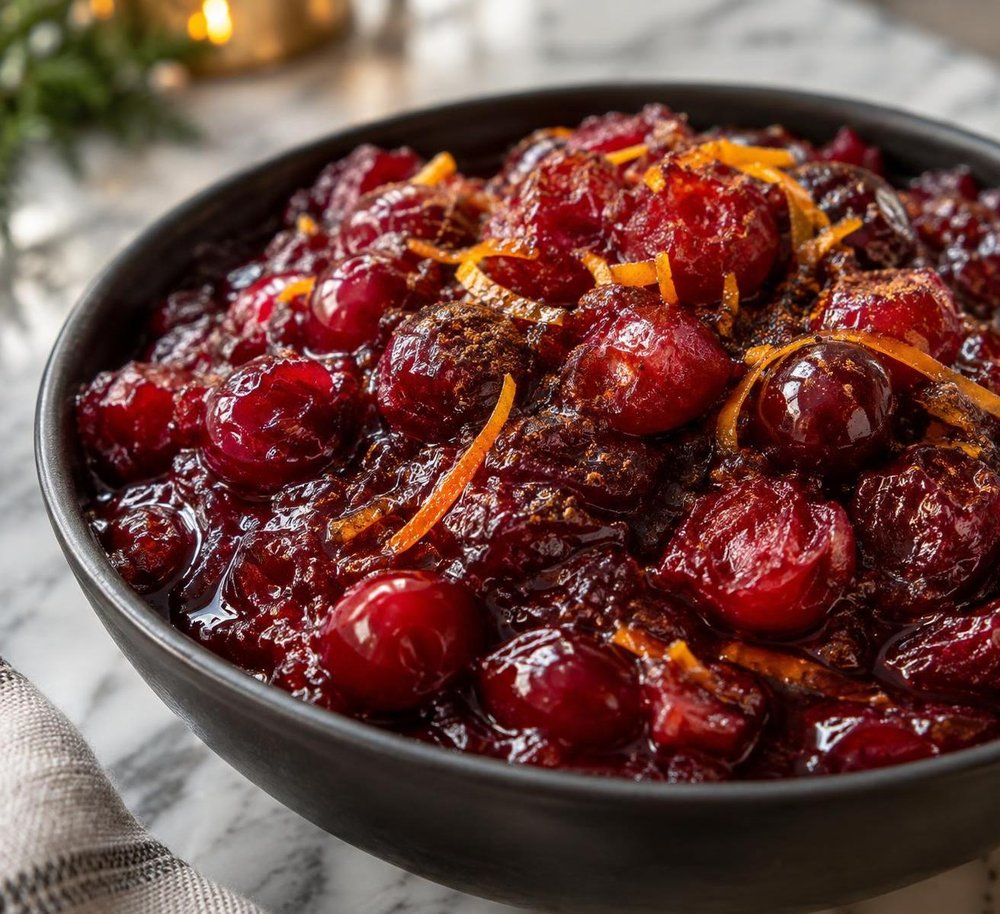 Pressure Cooker Cranberry Sauce