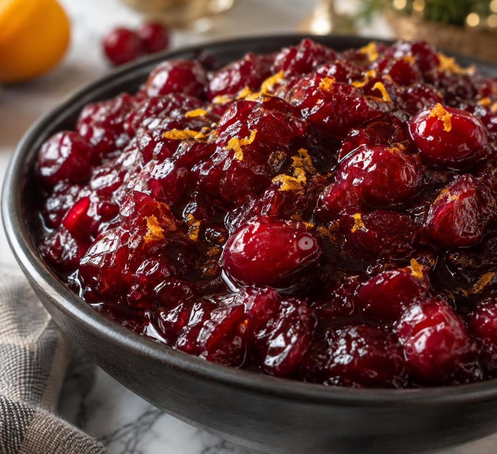 Cranberry Sauce with Orange Juice