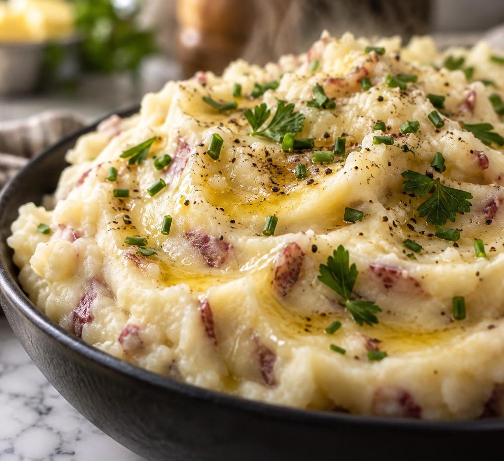 Holiday-Only Mashed Potatoes