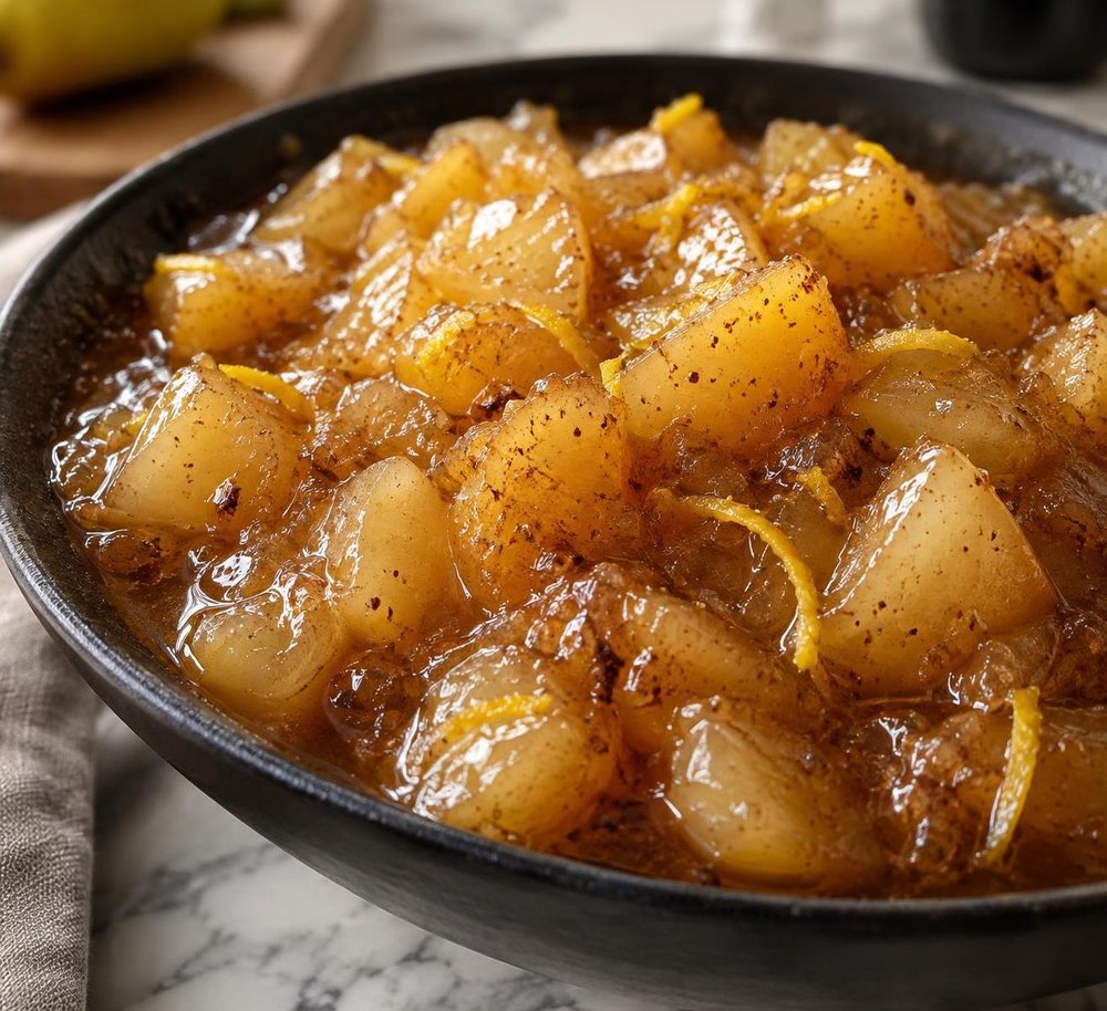 Grandma’s Spiced Pear Preserves