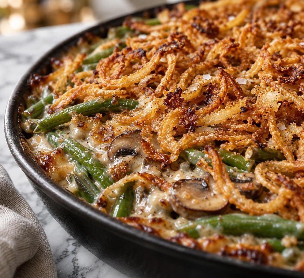 Dairy-Free Green Bean Casserole