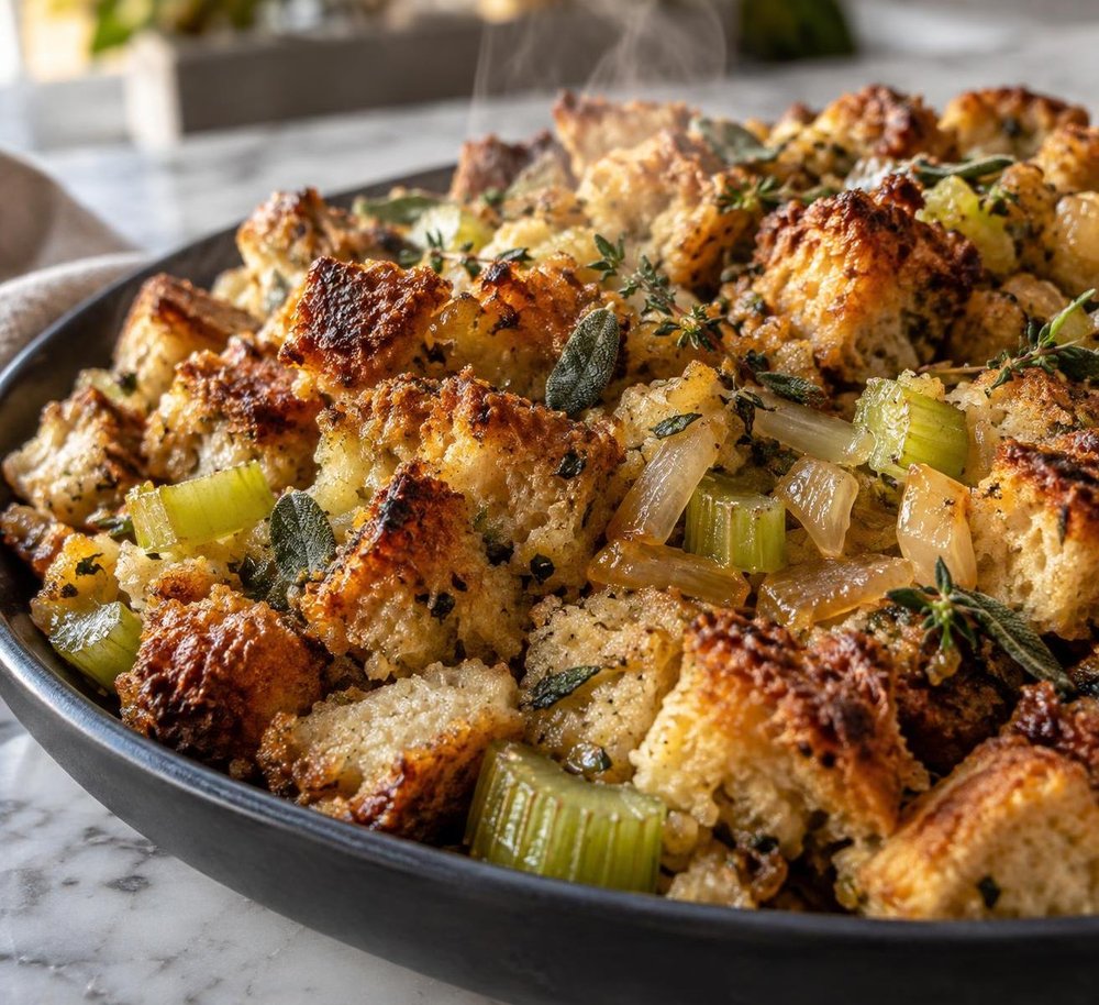 Gluten-Free Thanksgiving Herb Stuffing