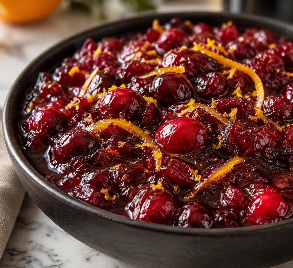 Drunken Cranberry Sauce