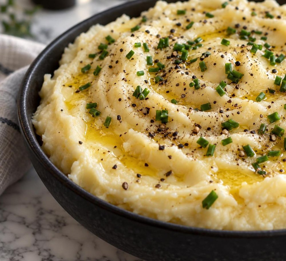 Cream Cheese Butter Mashed Potatoes