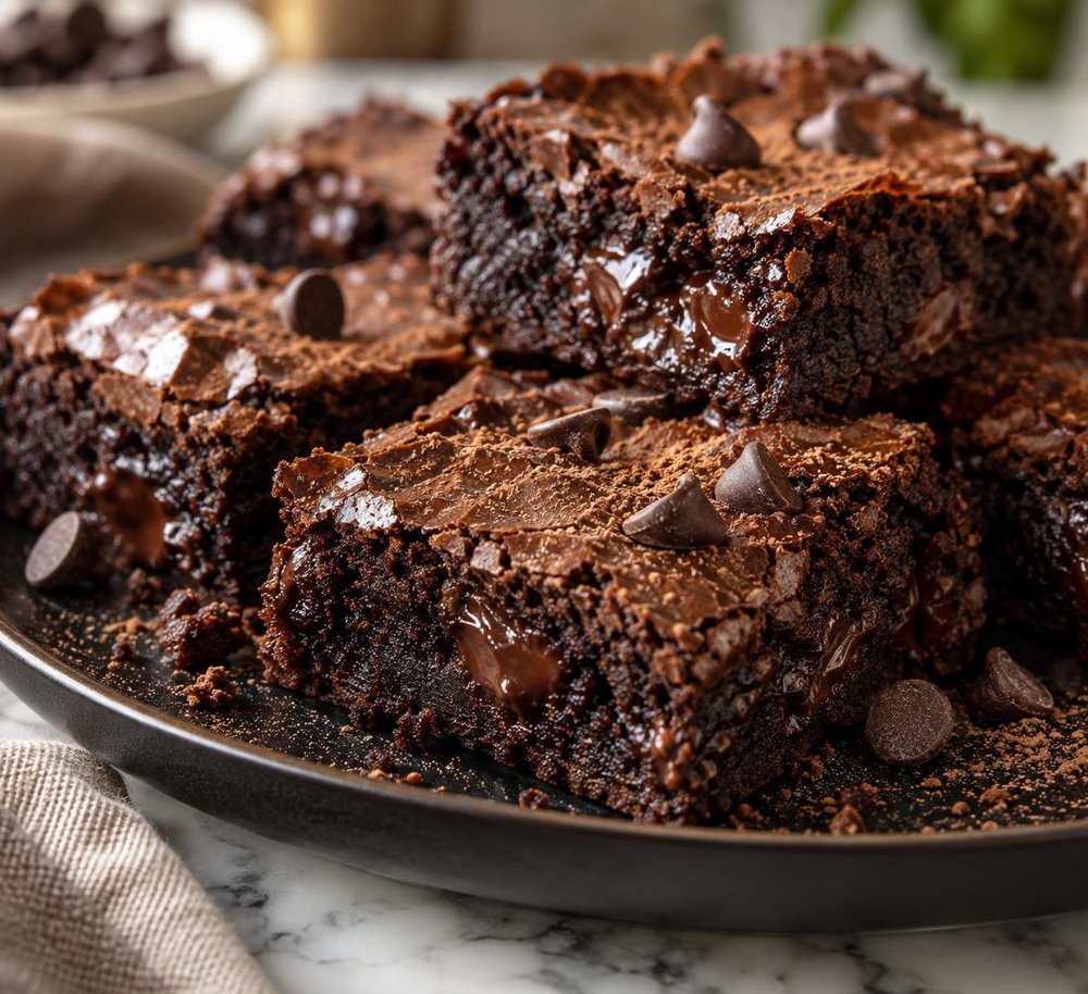 Black Bean Chocolate Brownies (Flour-Free)