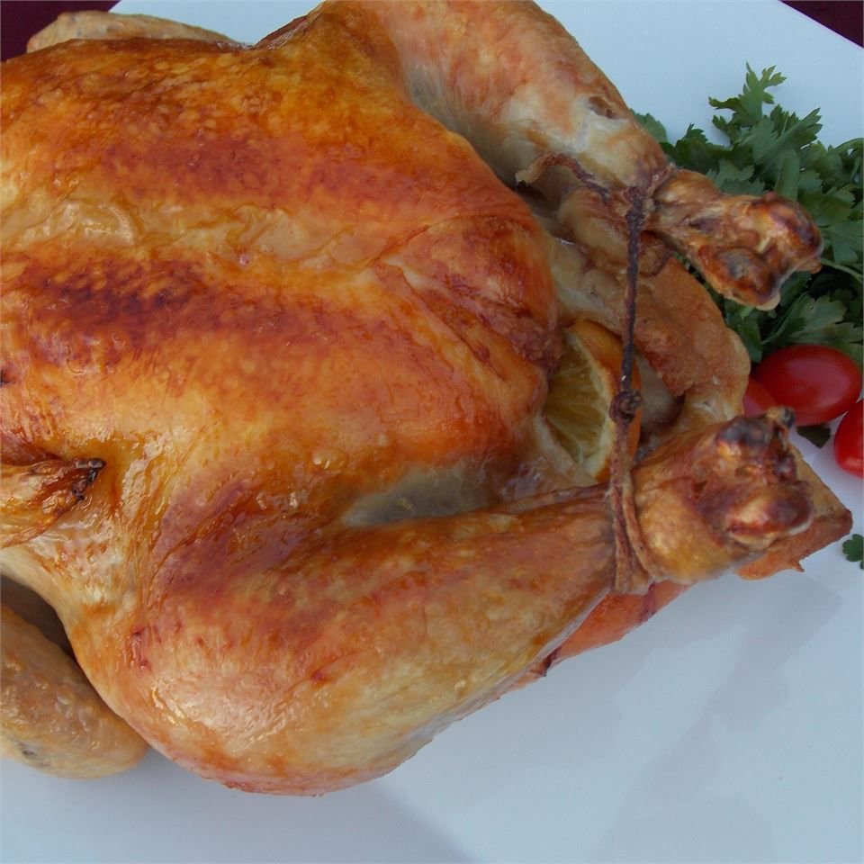 Roast Chicken with Grapefruit