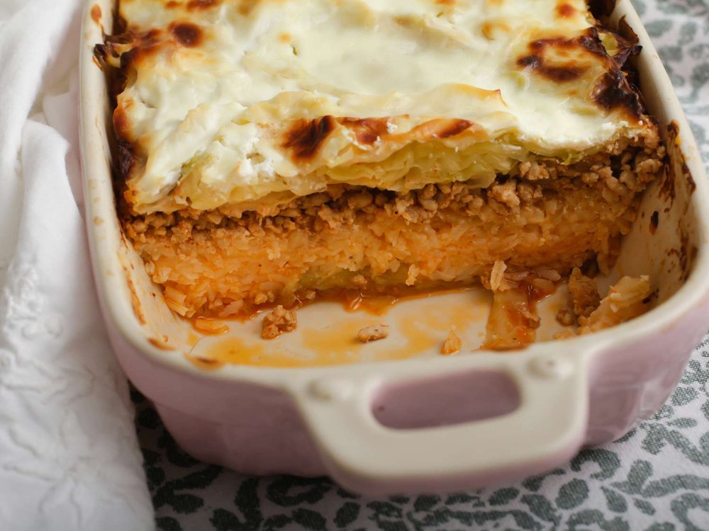 Hungarian Cabbage Casserole
