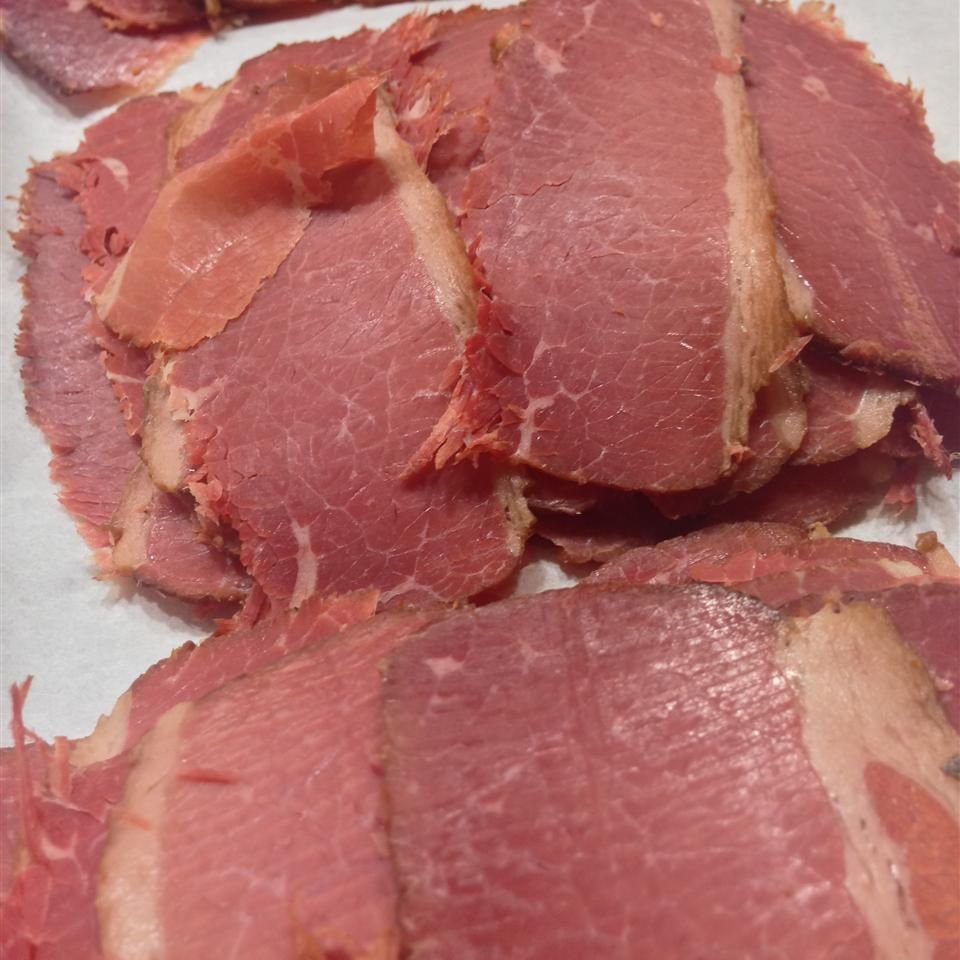 Jan's Lager-Brined Smoked Corned Beef