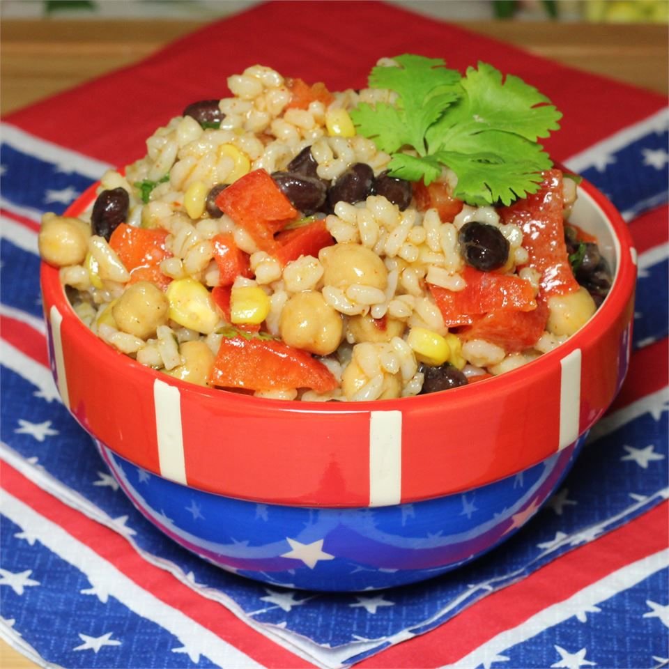 Kerry's Hearty Bean and Grain Salad