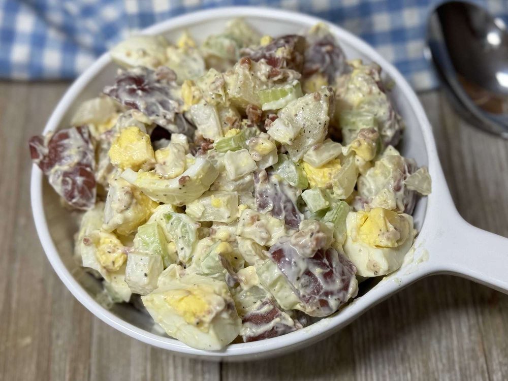 Creamy Red Potato Bacon Salad