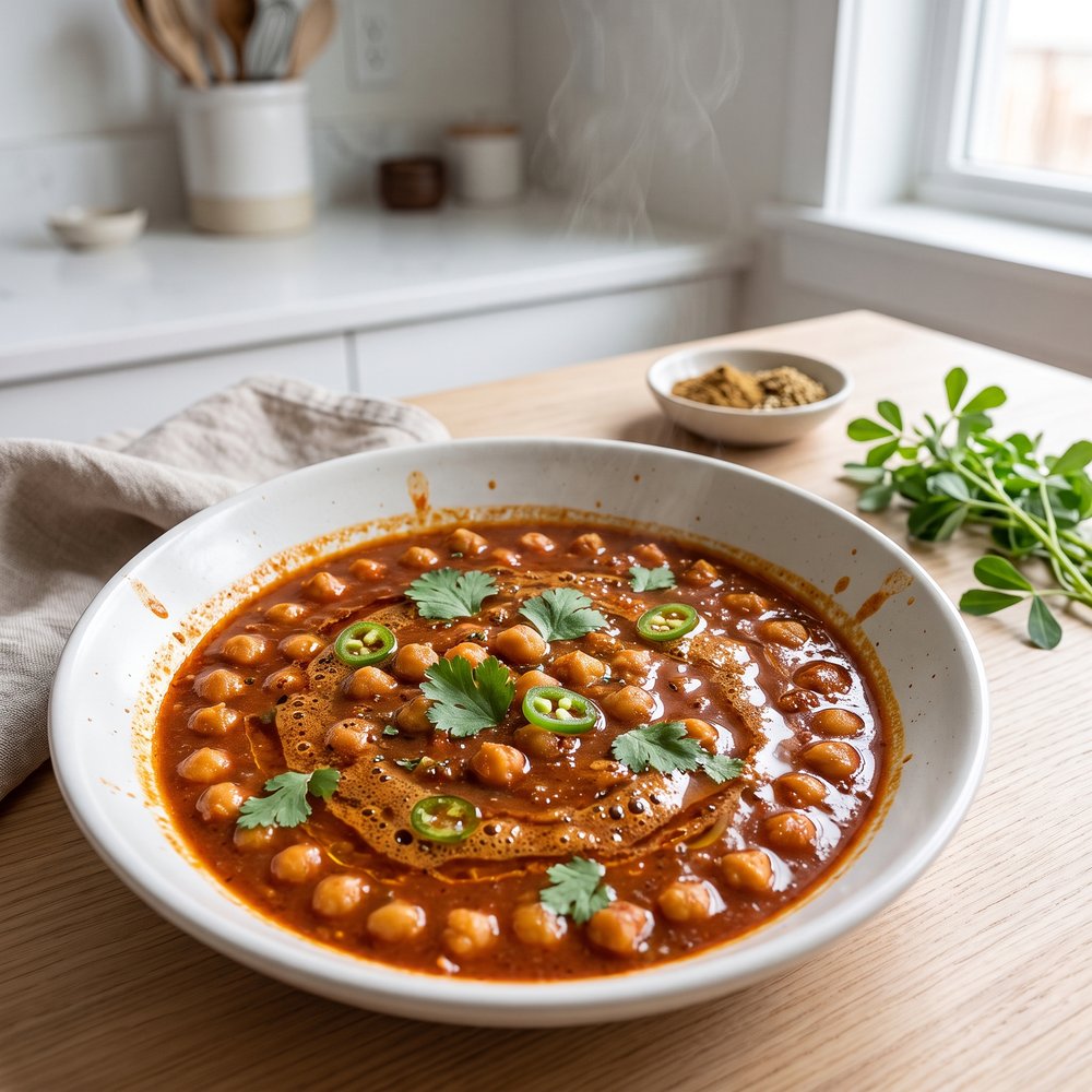 Chana Masala (Spiced Indian Chickpea Curry)
