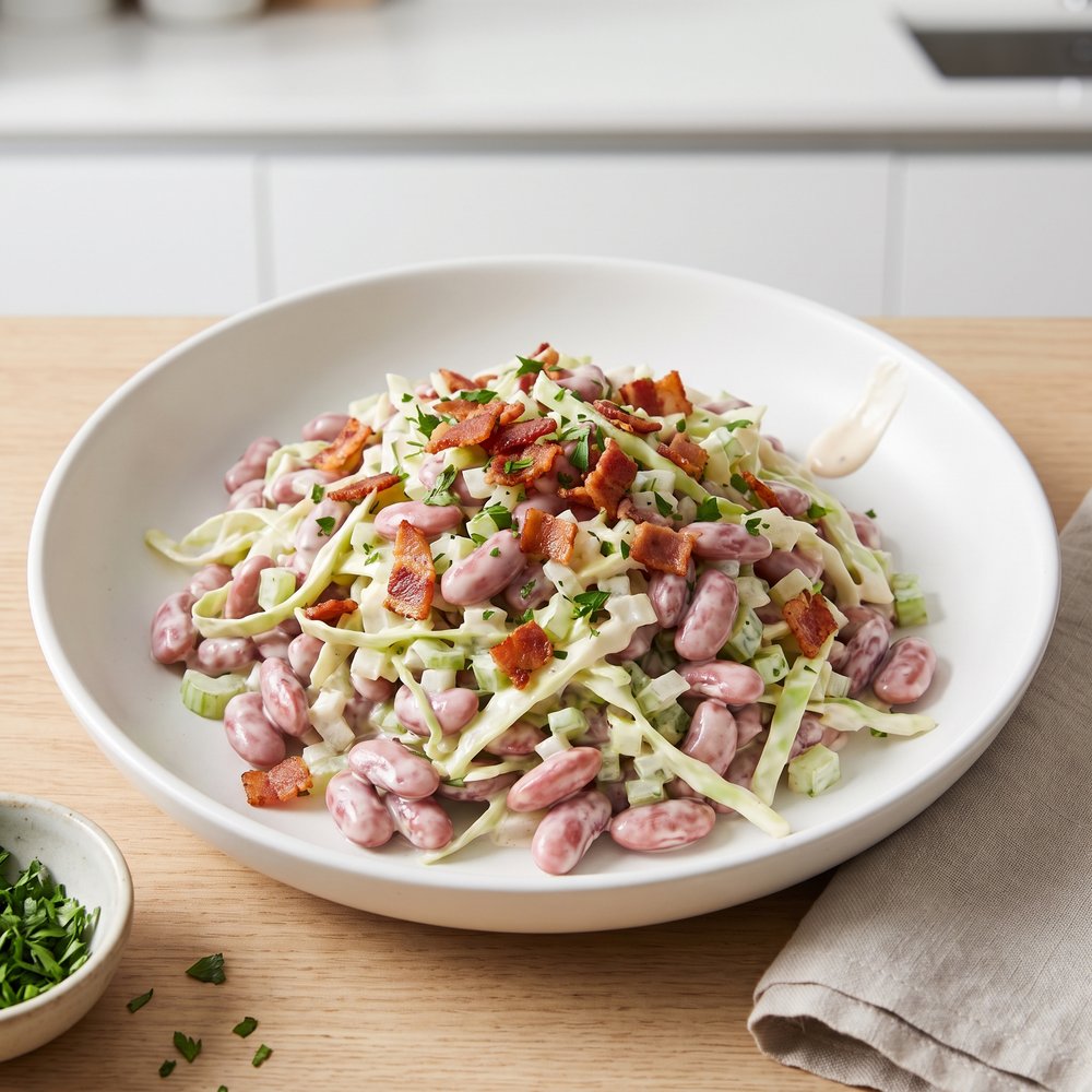 Bacon and Kidney Bean Salad