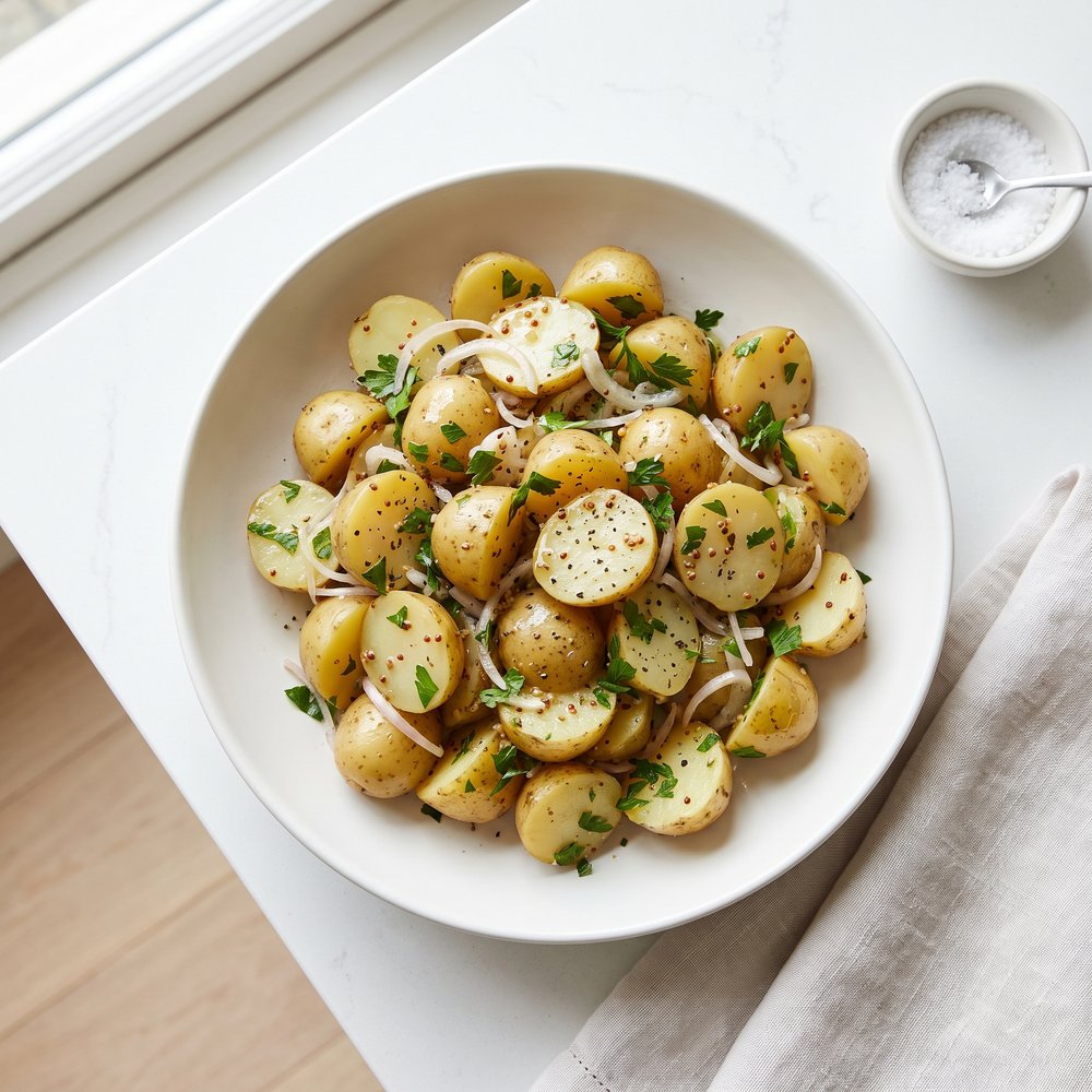 Simple Parisian-Style Potato Salad