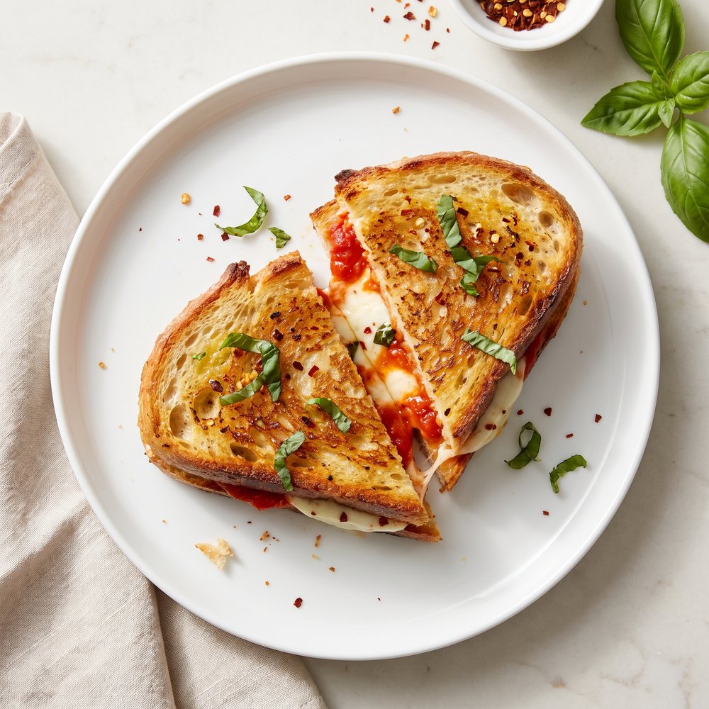 Pizza Grilled Cheese Sandwich