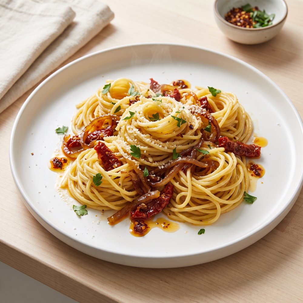 Caramelized Onion Pasta