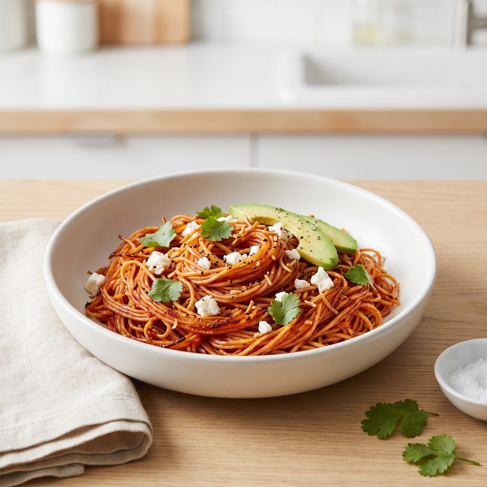 Tomato-Garlic Vermicelli Soup