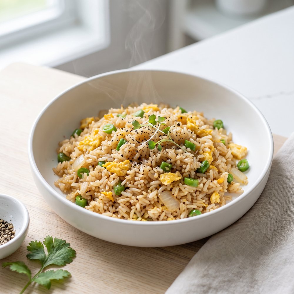 Quick Egg Fried Rice