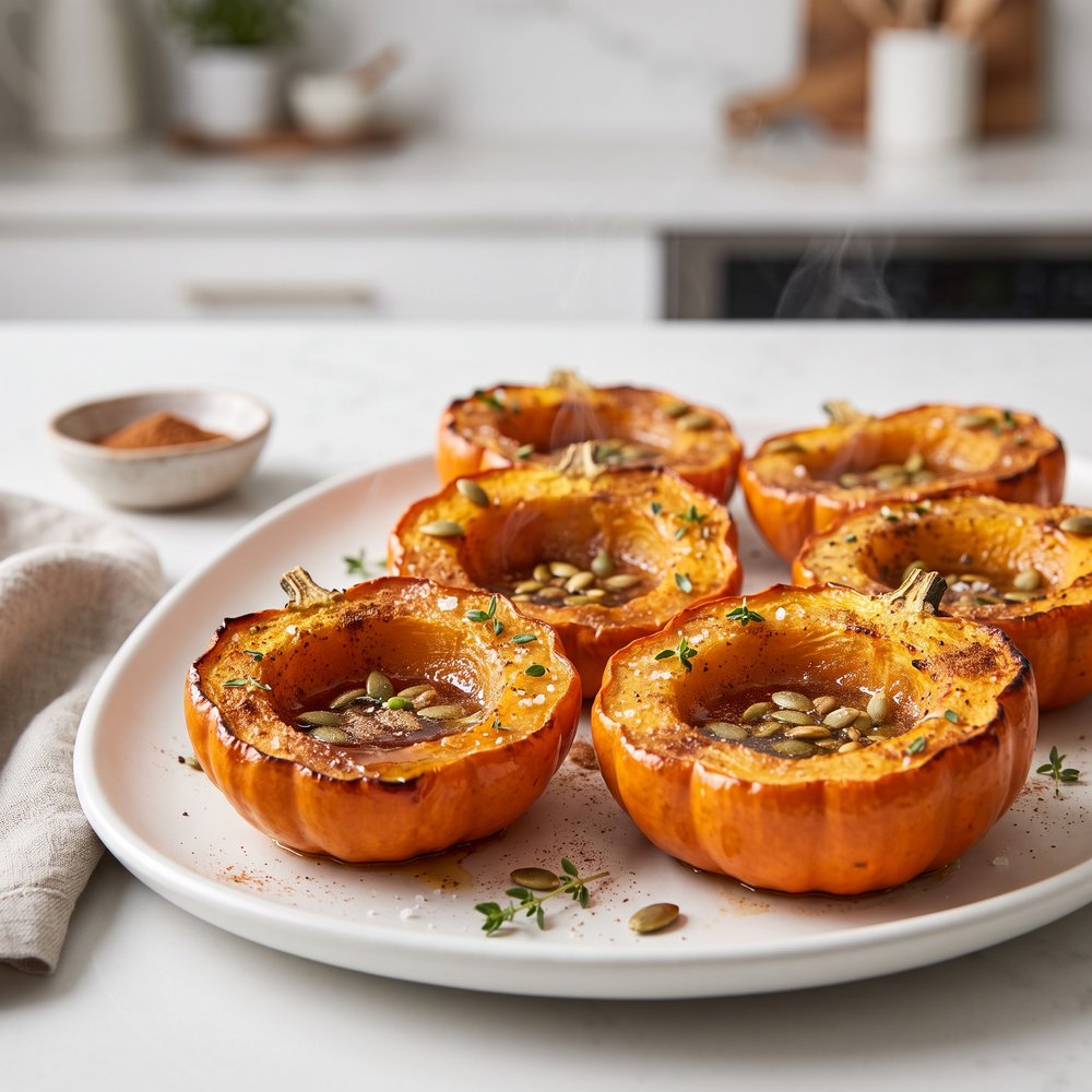 Roasted Mini Sugar Pumpkin