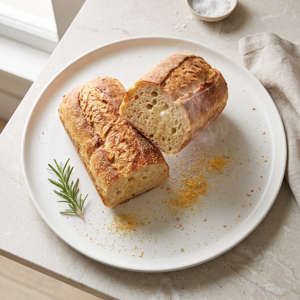 Toaster-Perfect English Muffin Loaf Bread