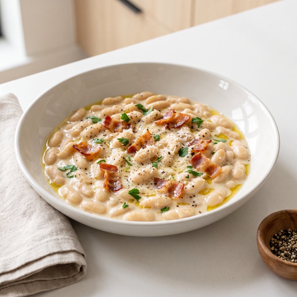 Carbonara Beans