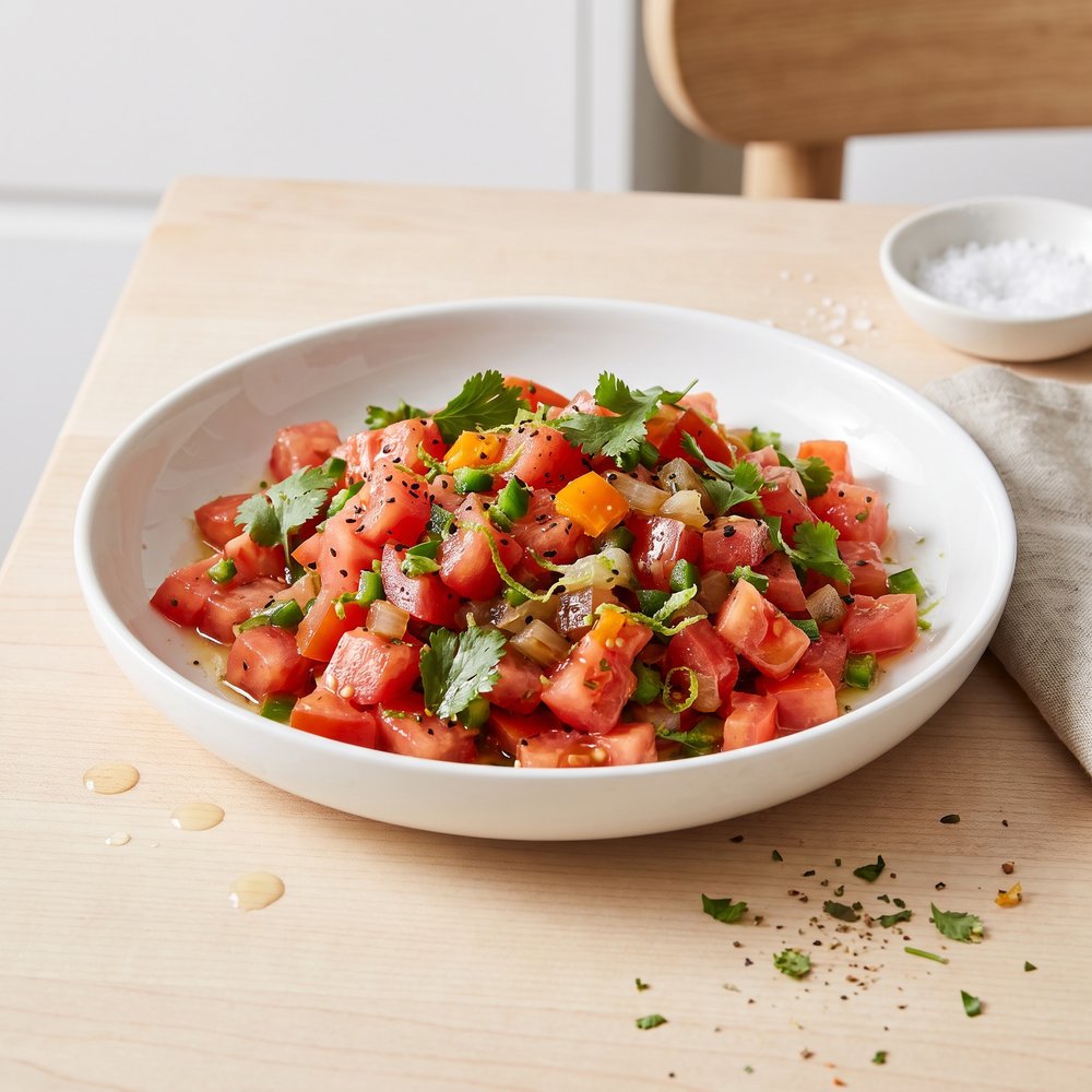Smoked-Chile Pico de Gallo