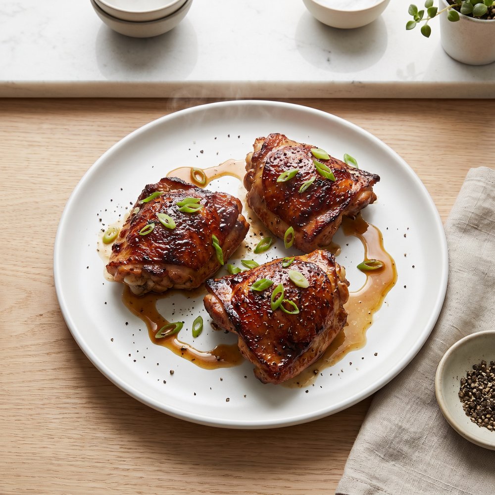 Cardamom Chicken with Salt and Pepper Crust