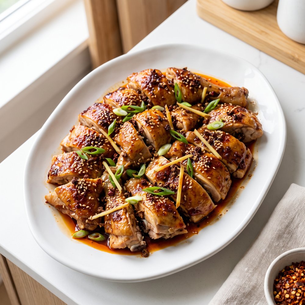 Fiery Sichuan-Style Chicken