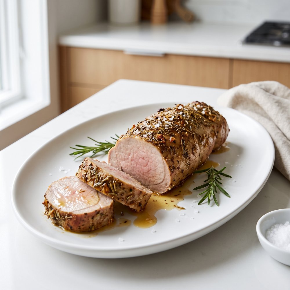 Herbed Rosemary Pork Tenderloin Roast