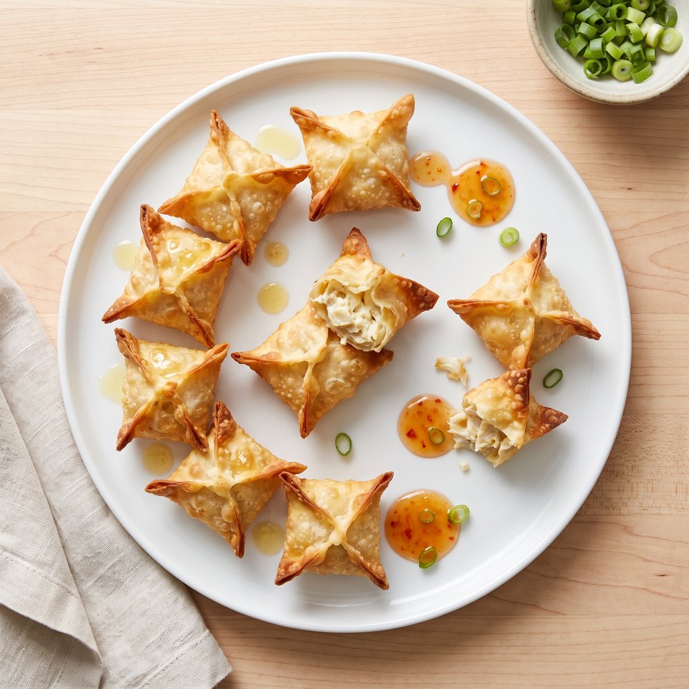 Baked Crab Rangoon (No-Fry Version)