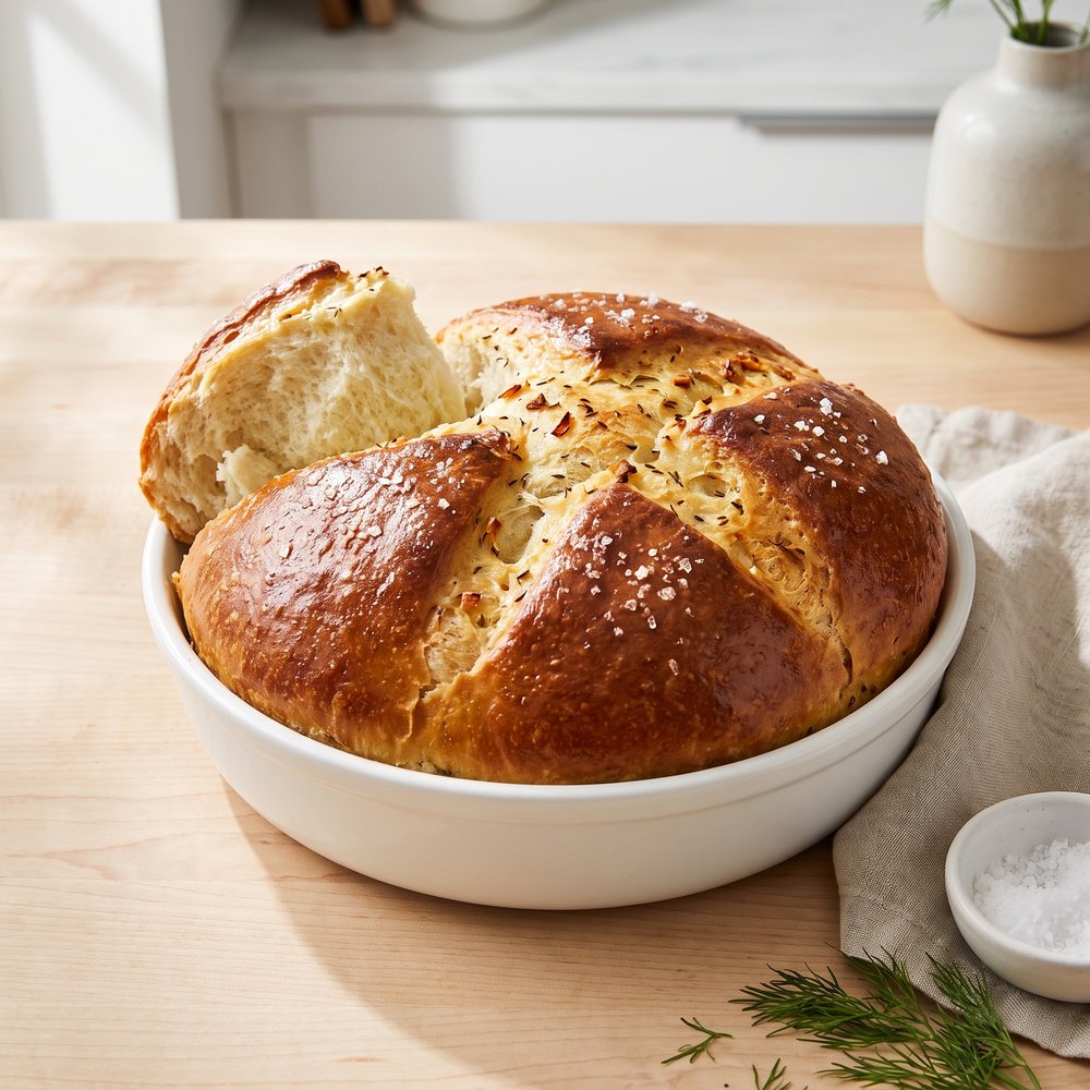 Angie's Dill-Infused Casserole Bread