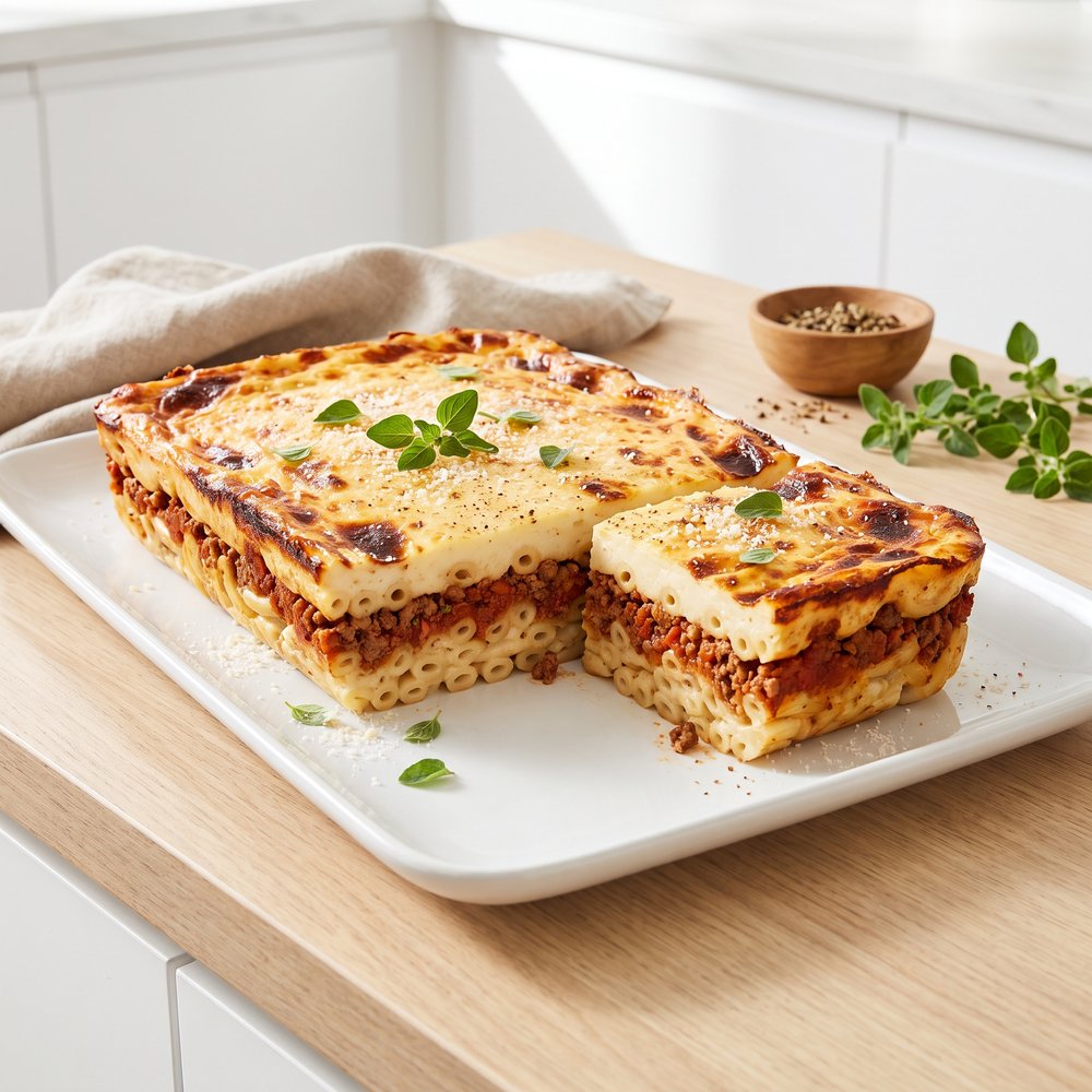 Greek-Style Baked Beef Pastitsio