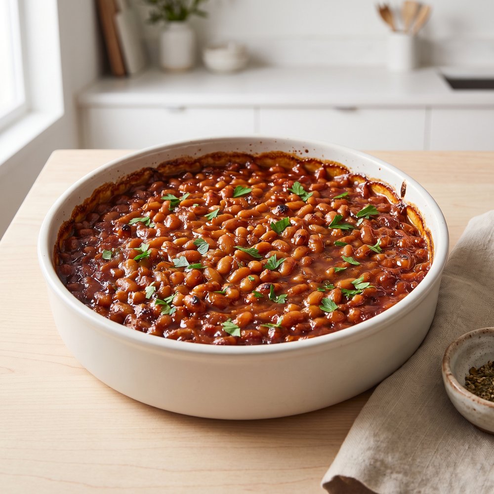 Super Easy Baked Beans