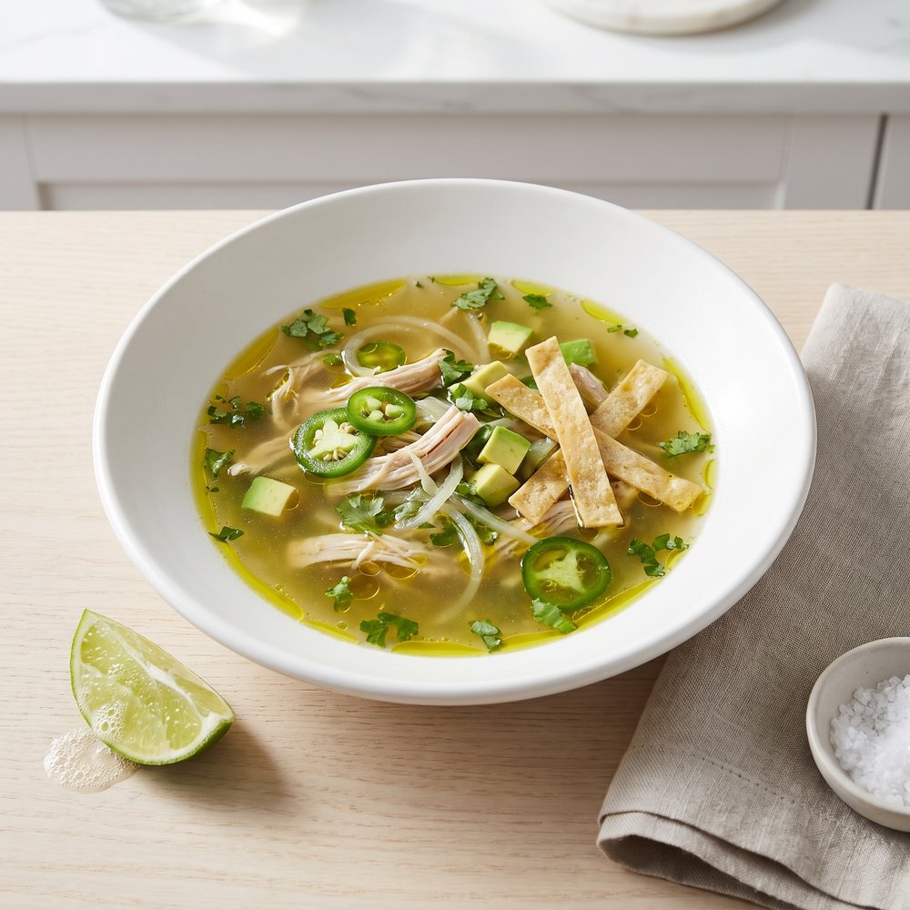 Spicy Lime Avocado Soup