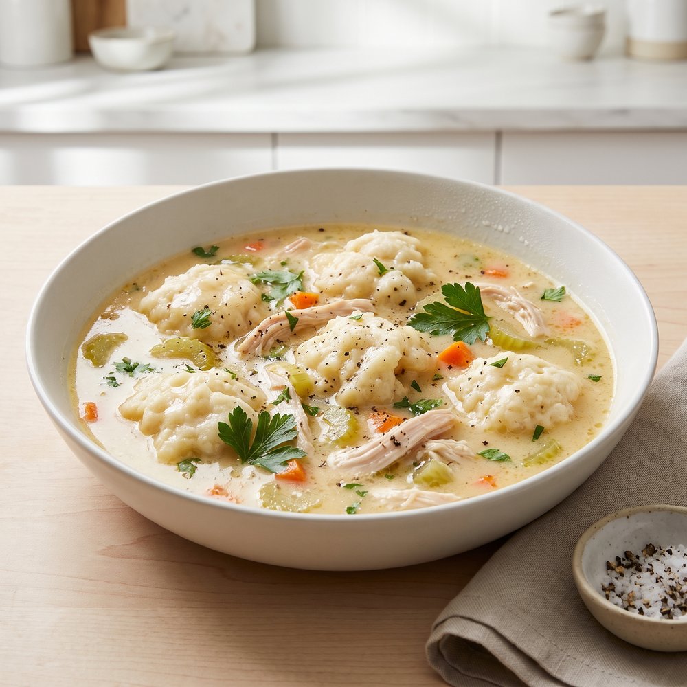 Easy Chicken and Dumplings