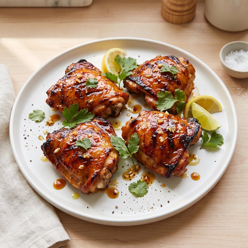 Tangy-Sweet Citrus Grilled Chicken Thighs