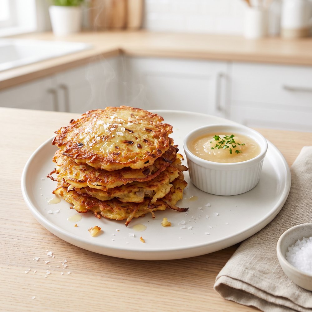 Reibekuchen – Traditional German Potato Pancakes