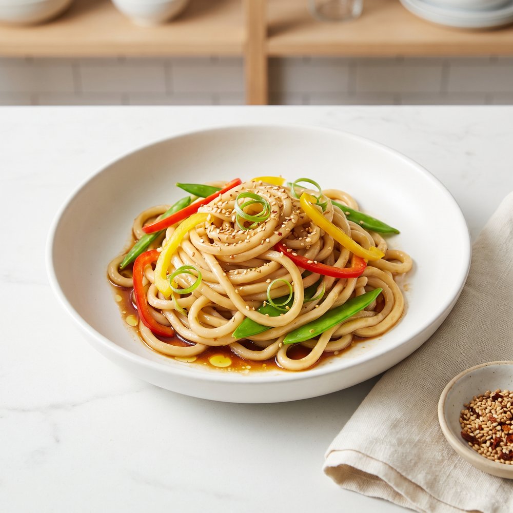 Sesame Udon Noodles