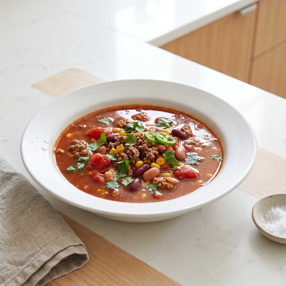 Weeknight Crockpot Taco Soup