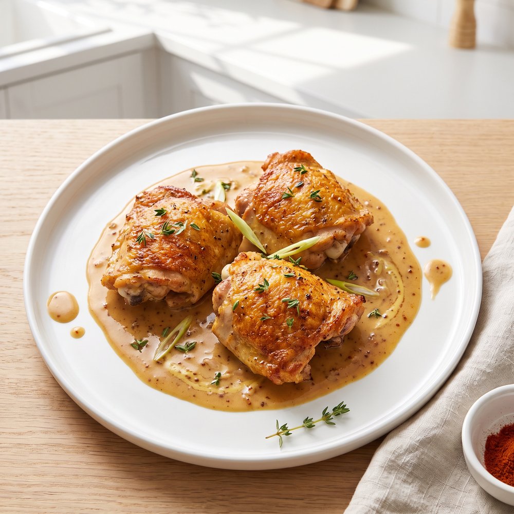 Chicken in Brandy Sauce