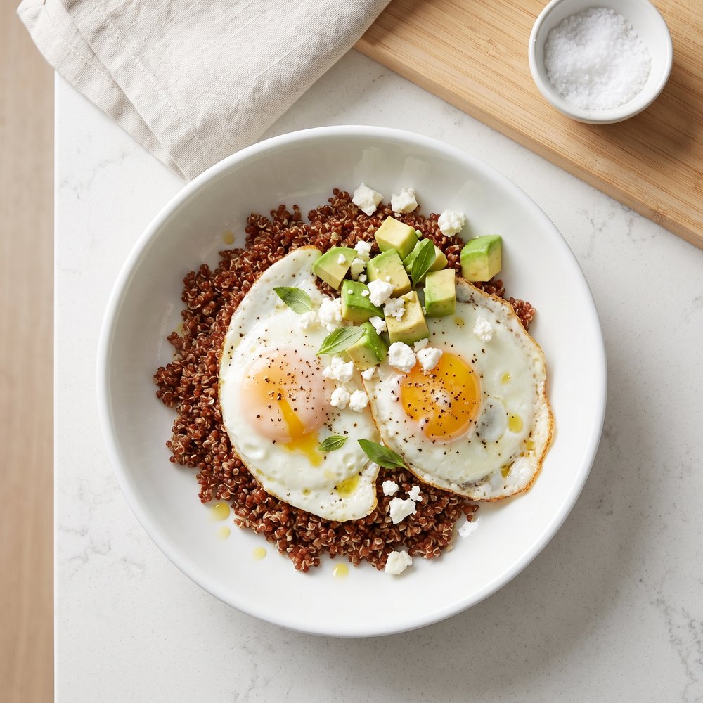 Morning Avocado Quinoa Bowl